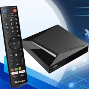 vSeeBox V5 Pro Android Streaming Box | Authorized Seller | Same-Day Ship